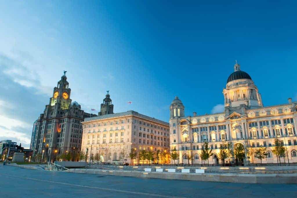 Cidade de Liverpool Reino Unido